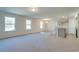 Spacious living room with carpet flooring and an open floor plan at 807 Busy Corner Rd., Conway, SC 29527