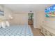 King bed, en-suite bathroom, closet at 7100 N Ocean Blvd. # 218, Myrtle Beach, SC 29572