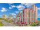 Aerial view of oceanfront high rise building at 5308 N Ocean Blvd. # 1115, Myrtle Beach, SC 29577