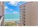 Stunning ocean view from balcony overlooking beach and resort at 5308 N Ocean Blvd. # 1115, Myrtle Beach, SC 29577
