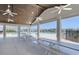Community pool pavilion with shaded seating and picnic tables at 292 Hawks Run Dr., Calabash, NC 28467