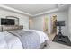 Main bedroom with attached bath and walk-in closet at 3519 Cornflower Way, Conway, SC 29526