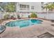 Inviting kidney-shaped swimming pool, perfect for relaxation and entertainment at 912-B S Ocean Blvd., Surfside Beach, SC 29575