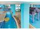 Relaxing lazy river winding through the resort pool area at 1501 S Ocean Blvd. # 1038, Myrtle Beach, SC 29577