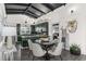Modern kitchen with dark green cabinets at 324 54Th Ave. N, North Myrtle Beach, SC 29582