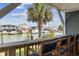 Enjoy the view from this waterfront deck with seating at 324 54Th Ave. N, North Myrtle Beach, SC 29582