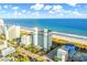 Oceanfront hotel view from above at 2301 N Ocean Blvd. # 531, Myrtle Beach, SC 29577