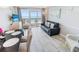 Living room with ocean view and dining area at 2301 N Ocean Blvd. # 531, Myrtle Beach, SC 29577