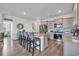 Spacious kitchen with island and stainless steel appliances at 2000 Musgrove Mill Way, Myrtle Beach, SC 29579