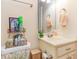 Clean bathroom with updated vanity and fixtures at 1525 Sunmeadow Dr., Conway, SC 29526