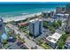 Aerial view of oceanfront property and surrounding area at 211 76Th Ave. N # B4, Myrtle Beach, SC 29572