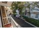 View from balcony showing pathway to the pool at 211 76Th Ave. N # B4, Myrtle Beach, SC 29572