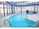 Relax in our indoor pool and spa with large windows at 4800 S Ocean Blvd. # 1522, North Myrtle Beach, SC 29582