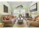 Relaxing sitting room with wicker furniture and a peaceful atmosphere at 206 56Th Ave. N, North Myrtle Beach, SC 29582