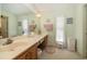 Clean bathroom with double vanity and updated fixtures at 206 56Th Ave. N, North Myrtle Beach, SC 29582