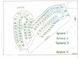 Plat map showing lot numbers and release phases of the St. Phillips Arbor Collection at 5030 Selene Ct., Myrtle Beach, SC 29588