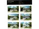 Four exterior elevations of the St. Phillips home, showcasing various styles and optional bonus rooms at 5030 Selene Ct., Myrtle Beach, SC 29588