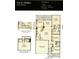 First floor plan of the St. Phillips home, highlighting the layout and dimensions of each room at 5030 Selene Ct., Myrtle Beach, SC 29588