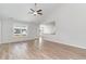 Spacious living room with hardwood floors and access to patio at 1006 Stump Rd., Conway, SC 29526