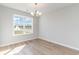Bright dining room with hardwood floors and a chandelier at 1006 Stump Rd., Conway, SC 29526