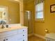 Clean bathroom with shower, vanity, and tile floor at 101 Georges Bay Rd., Surfside Beach, SC 29575