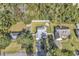 Aerial view of house and surrounding neighborhood at 153 Garden Ave., Georgetown, SC 29440
