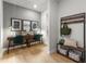 Home office with two desks, good lighting, and storage at 680 Blackthorne Circle Nw, Calabash, NC 28467