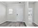 Small office space with vinyl flooring and a view of the backyard at 680 Blackthorne Circle Nw, Calabash, NC 28467