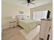 Guest bedroom with a full bed and neutral color scheme at 110 South Shore Blvd. # 103, Longs, SC 29568