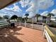 Deck with a view of the waterway and surrounding houses at 848 S Waccamaw Dr., Garden City Beach, SC 29576