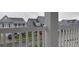 View of houses from a balcony on a rainy day at 2808 Stellar Loop, Myrtle Beach, SC 29577