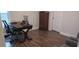 Home office with a wooden desk and office chair at 2808 Stellar Loop, Myrtle Beach, SC 29577