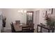 Bright dining room with wooden table and chairs at 2808 Stellar Loop, Myrtle Beach, SC 29577