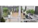 Backyard patio with various potted plants at 2808 Stellar Loop, Myrtle Beach, SC 29577