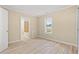 Bedroom with new flooring and access to bathroom at 1632 Butts St., Georgetown, SC 29440