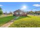 Front view of a red brick house with a green roof at 1632 Butts St., Georgetown, SC 29440