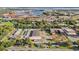 Aerial view of the neighborhood and waterfront at 1632 Butts St., Georgetown, SC 29440