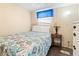Bedroom with a full-size bed and nightstand at 6001 South Kings Hwy., Myrtle Beach, SC 29575