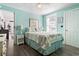 Light and airy bedroom with a queen bed at 6001 South Kings Hwy., Myrtle Beach, SC 29575