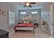 Guest bedroom with double bed, nightstands, and neutral decor at 1065 Wigeon Dr., Conway, SC 29526