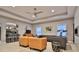 Open living room with kitchen views, neutral colors, and ample light at 1065 Wigeon Dr., Conway, SC 29526