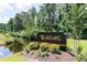 Community entrance sign for Wild Wing Plantation at 1065 Wigeon Dr., Conway, SC 29526