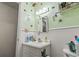 Simple bathroom with a vanity and toilet at 2102 Calabash Circle, Little River, SC 29566