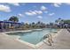 Relaxing resort-style pool with ample seating and umbrellas at 100 North Beach Blvd. # 311, North Myrtle Beach, SC 29582