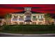 Elegant building exterior at sunset, showcasing architectural details at 100 North Beach Blvd. # 311, North Myrtle Beach, SC 29582