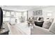 Open concept living room and kitchen with modern design at 3006 Nw Edgemead Circle # B, Calabash, NC 28467