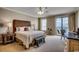 Primary bedroom with ocean view and sitting area at 8500 Margate Circle # 2704, Myrtle Beach, SC 29572