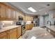Well-equipped kitchen, featuring stainless steel appliances and granite countertops at 8500 Margate Circle # 2704, Myrtle Beach, SC 29572
