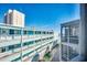 Aerial view showcasing the building's location near the beach at 814 N Waccamaw Dr. # 311, Garden City Beach, SC 29576