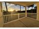 Balcony overlooking sunset over golf course at 4878 Luster Leaf Circle # 404, Myrtle Beach, SC 29577